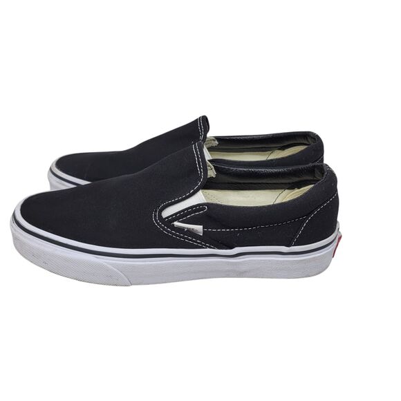 Vans Off The Wall Classic Slip On Canvas Skate Shoes Unisex Men 7 Women 8.5 - Picture 4 of 8